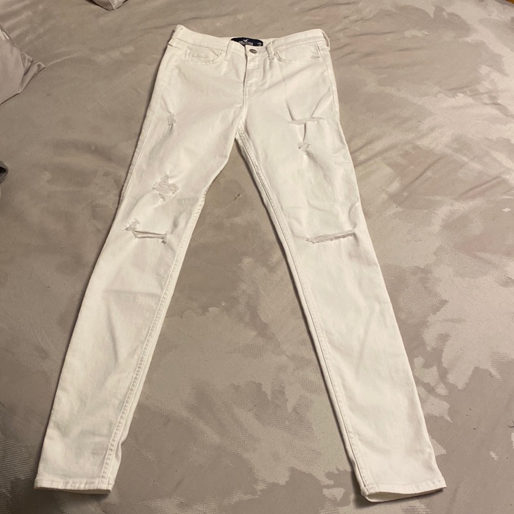 Hollister NWT white jeans